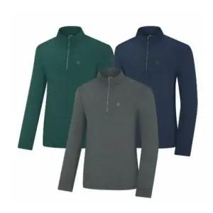 [롯데백화점]콜핑 남성 가을  부드럽고 신축성좋은  약기모 집업등산티셔츠 KVT0434M