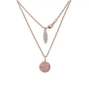 ONM N021 오스트리아 크리스탈 로즈골드 목걸이