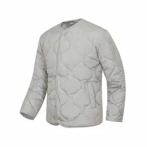 [하프클럽/디바옴므]항아리퀄팅 버튼 경량 라운드 패딩 자켓 점퍼 누빔 깔깔이 남여공용