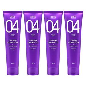 아모스프로페셔널 컬링에센스 2X 헤어에센스, 150ml, 4개
