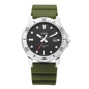 남성 Analog 우레탄 손목 시계 MTP VD01 3EVUDF)