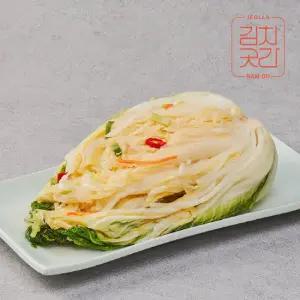 [김치곳간] 시원담백 전라도 백김치 2kg 당일제조 천일염사용