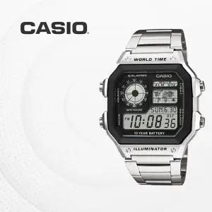 카시오 CASIO 남여 메탈 빈티지 전자 손목시계 AE-1200WHD-1A