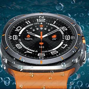 삼성 갤럭시 워치 7 울트라 GPS NFC 스마트 워치, 야외 스포츠 남자 나침반 AMOLED BT 통화, IP68 갤럭시 6