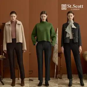 [초특가][St.Scott] 세인트 CC밴드X5 보아퍼 본딩 윈터팬츠 3종(여)