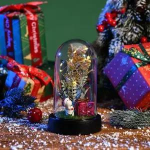 [하프클럽/셀러허브_여성트랜드패션]반리코 무드등 눈사람골드트리 아크릴