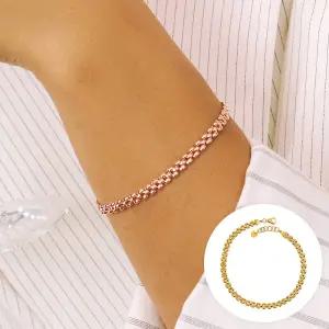 18K 할로우렉스 팔찌