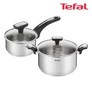 [기타]테팔 팬&냄비 IH 뉴이모션 2종세트 (편수냄비 16cm + 양수냄비 20cm)
