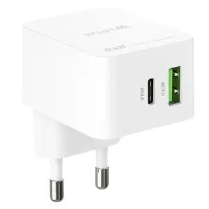 밸류엠 USB+PD 20W 2포트 PPS 초고속 미니 멀티 스퀘어 충전기