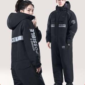 오토바이 겨울 방한복 배달 일체형 패딩 방한 우주복