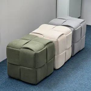 퍼피노 로앤 코듀로이 스툴 사각 sh121