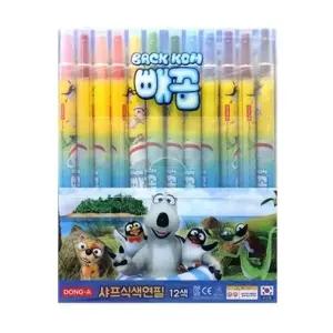 샤프식색연필 색연필 샤프식 12색 남아 디자인랜덤 (WFGTLG5)