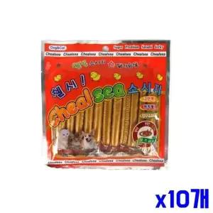 닭가슴살 소시지 반려동물간식 x10개 애견 11P 간식 (WFGU4HW)