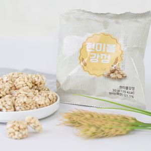 이장님과자점 현미볼강정 30g x 10봉 [원산지:상세설명에 표시]