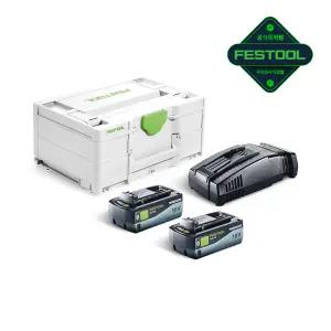 페스툴 에너지세트(SYS+18V 8.0배터리2개+SCA16충전기) (577331)