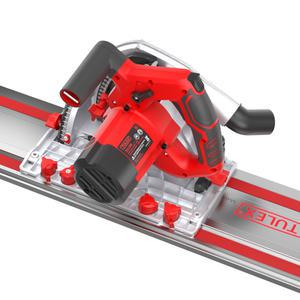 툴렉스 목공 플런지쏘 풀세트, 1.5M 가이드 레일, 클램프 포함