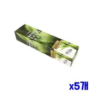 [하프클럽/알티피아]구강위생용품 죽염 치약 상쾌한 x5개 일반치약 160g