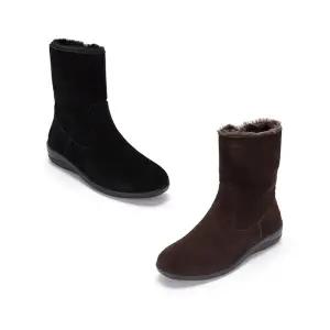 2차 재입고[무크] 여화 메그 소가죽털부츠 2colors