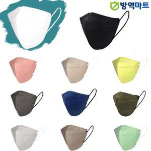 숨쉬기 편한 KF94 새부리형 중형/대형 마스크 50매 독감 예방 미세먼지 강력차단