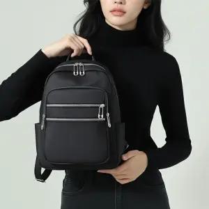 태미스 지퍼장식 여성용 백팩