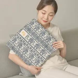고품질 60x35cm SMART 맥반석 황토 온도조절 빈티지코끼리 게 황토 (WFH20EA)