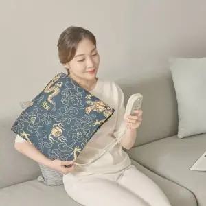 고품질 온도조절 게르마늄 황토 대형 화사한꽃 SMART 온열찜 (WFH20E4)