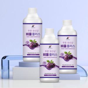 푸룬 유산균 비움 플러스 1000mlx3병 푸룬 주스