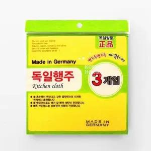 독일 행주 3개입 10개 세트 1P 다용도 부직포 주방 (WFH60VB)