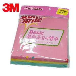 3M 0315 부직포 칼라행주 10매 독일행주 (WFH60V8)