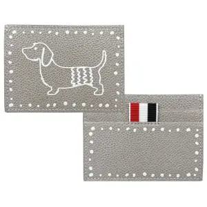 [명품] 25SS 삼선탭 홀리데이 헥터 카드 홀더 지갑 그레이 UAW062A 00198 055