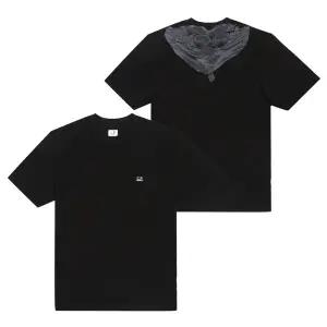 CP컴퍼니 18CMTS030A 005100W 999 백 고글 그래픽 남성 반팔티