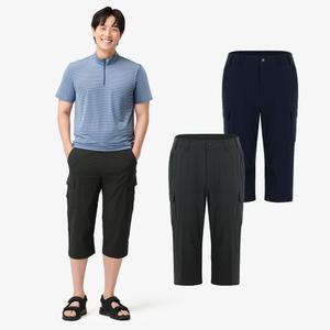 남성 립스탑 7부 벨트 팬츠 S225-7531-32