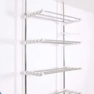 선반 걸이 다용도 실내 빨래 가정 고정식 4단 건조대 (WFHCJRS)