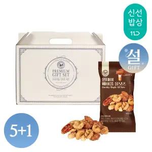 [산과들에][5+1] 원데이메이플올넛츠 30봉 설 명절 선물세트 / 견과 견과류 간식