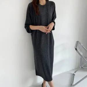 [보리보리/보리맘]루즈핏  심플 수유복 긴팔 수유 원피스 임부복 ID470