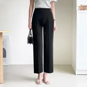 [썸머신상입고] 여성 편한 스판 일자팬츠 여름원단