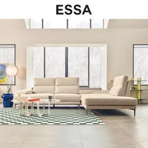 [에싸] 아르떼 4인 오픈코너형 스윙기능 테메르 패브릭 소파