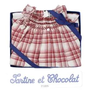 [갤러리아] (쇼콜라/임신/출산/백일/돌/조카)에이린체크원피스(TTOMOE306 X)