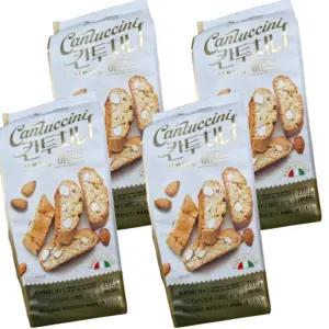 노브랜드 칸투치니 아몬드 200g x 4개 이탈리아산 바삭한맛