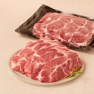 [냉장/캐나다산] 허브먹은돼지목심구이용 500g