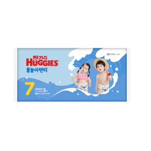 하기스 물놀이팬티7 특점보형 공용 3P