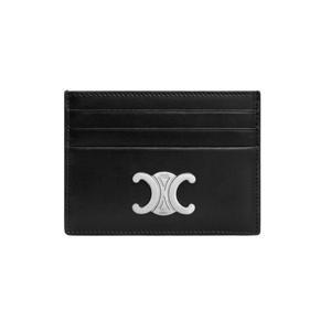 [명품] 트리옹프 카드 지갑 홀더 블랙 은장 10L833 V 38DI