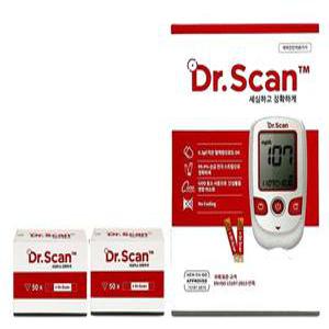 SD 닥터스캔 혈당검사지(100매)+측정기