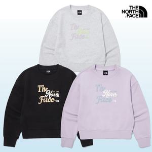 노스페이스 키즈 맨투맨 여아 아동복 초등학생 긴팔 티셔츠