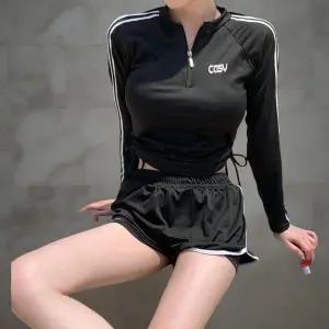 여성 래쉬가드 상하의 스판 숏팬츠 세트