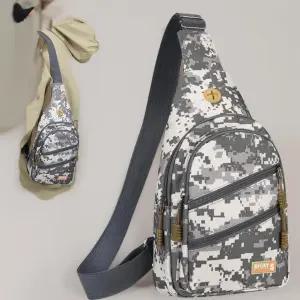 남녀공용 포켓 크로스백 슬링백 가방