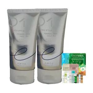 아모스 프로스타일 프리즈 왁스 110ml 2개 +랜덤1 하드타입