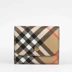 [BURBERRY] 빈티지 체크 카드 지갑 8092726