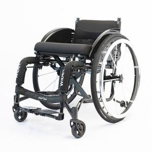 폴딩 스포츠 활동형 흰색 초경량 바퀴 합금 휠체어 간이 알루미늄