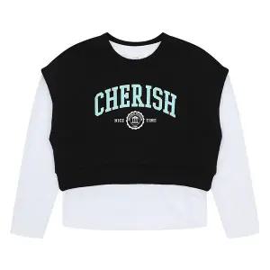 [소이] 여아 레이어드 베스트 세트 티셔츠 23S3462_BK [P003645268]